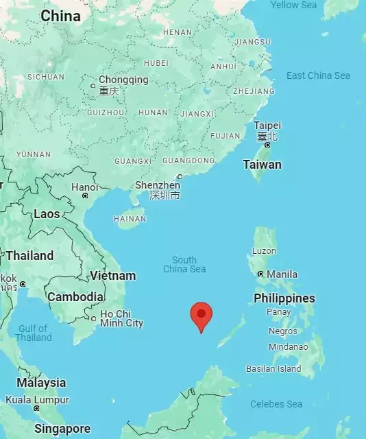 Second Thomas Shoal in the South China Sea